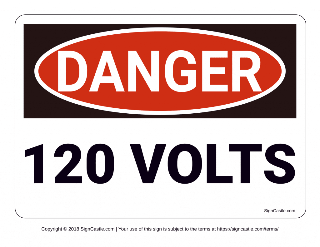 High Voltage Signs | Poster Template