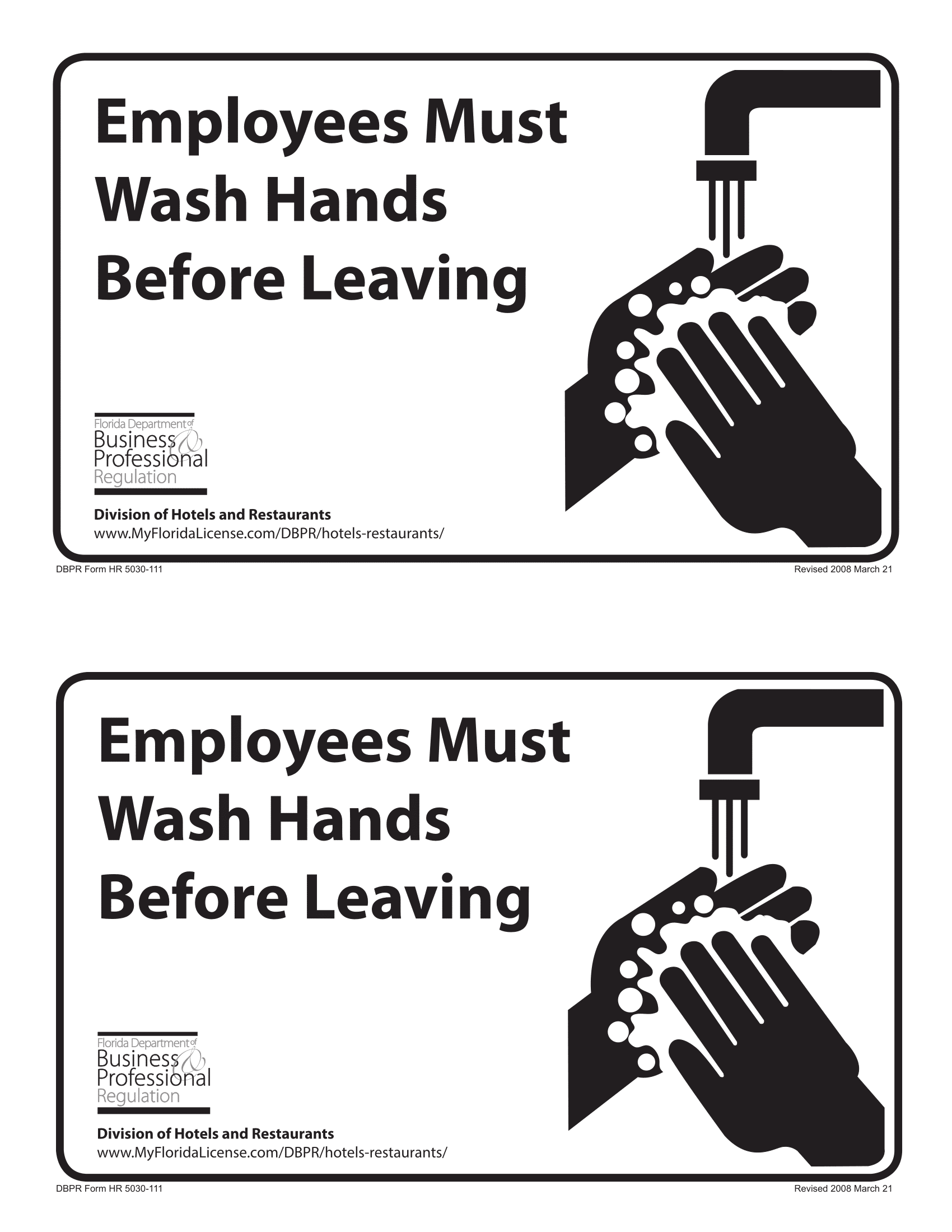 wash hands signs poster template weekly meal plan templates