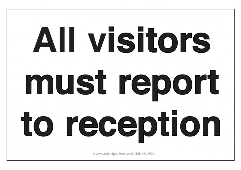Reception Signs | Poster Template