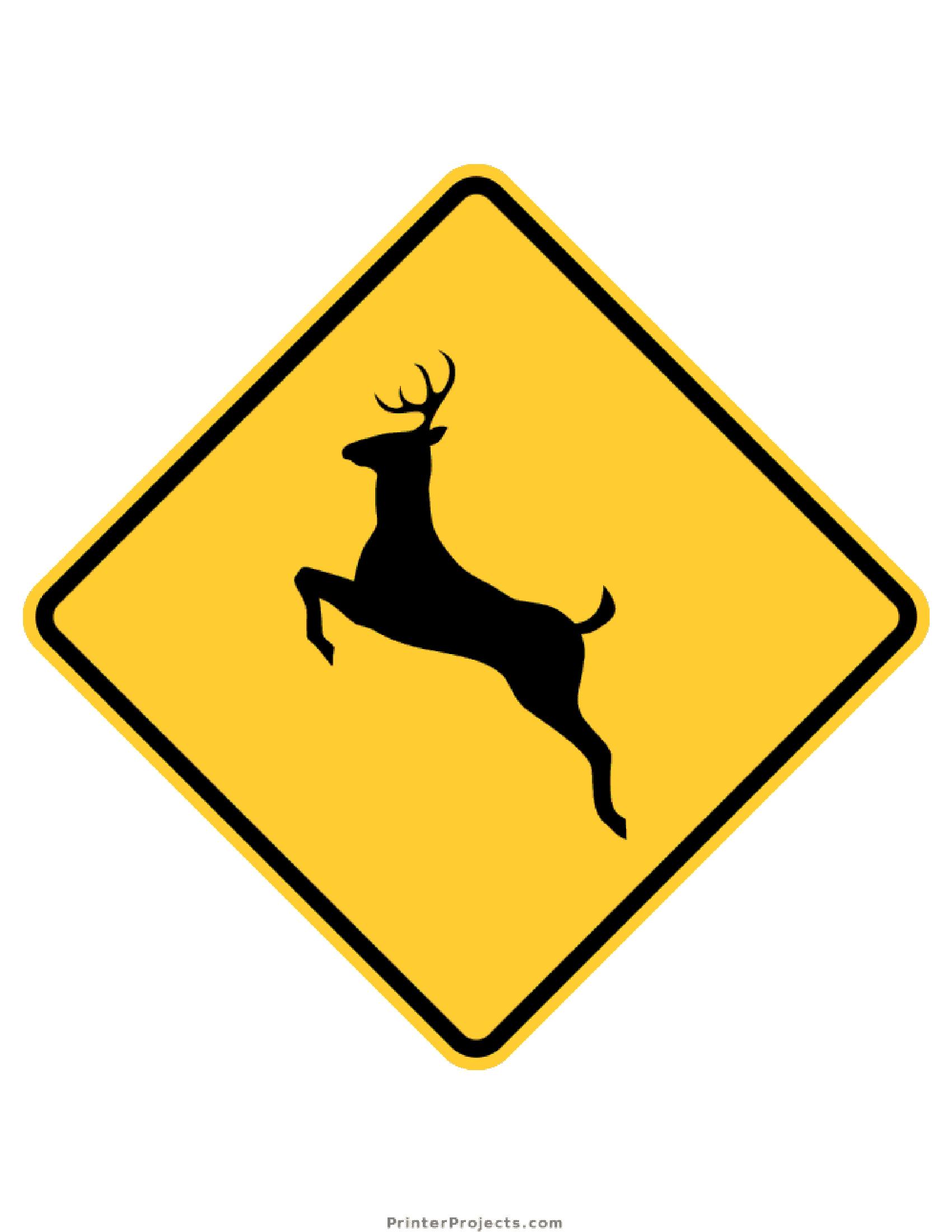 Road Hazard Signs | Poster Template