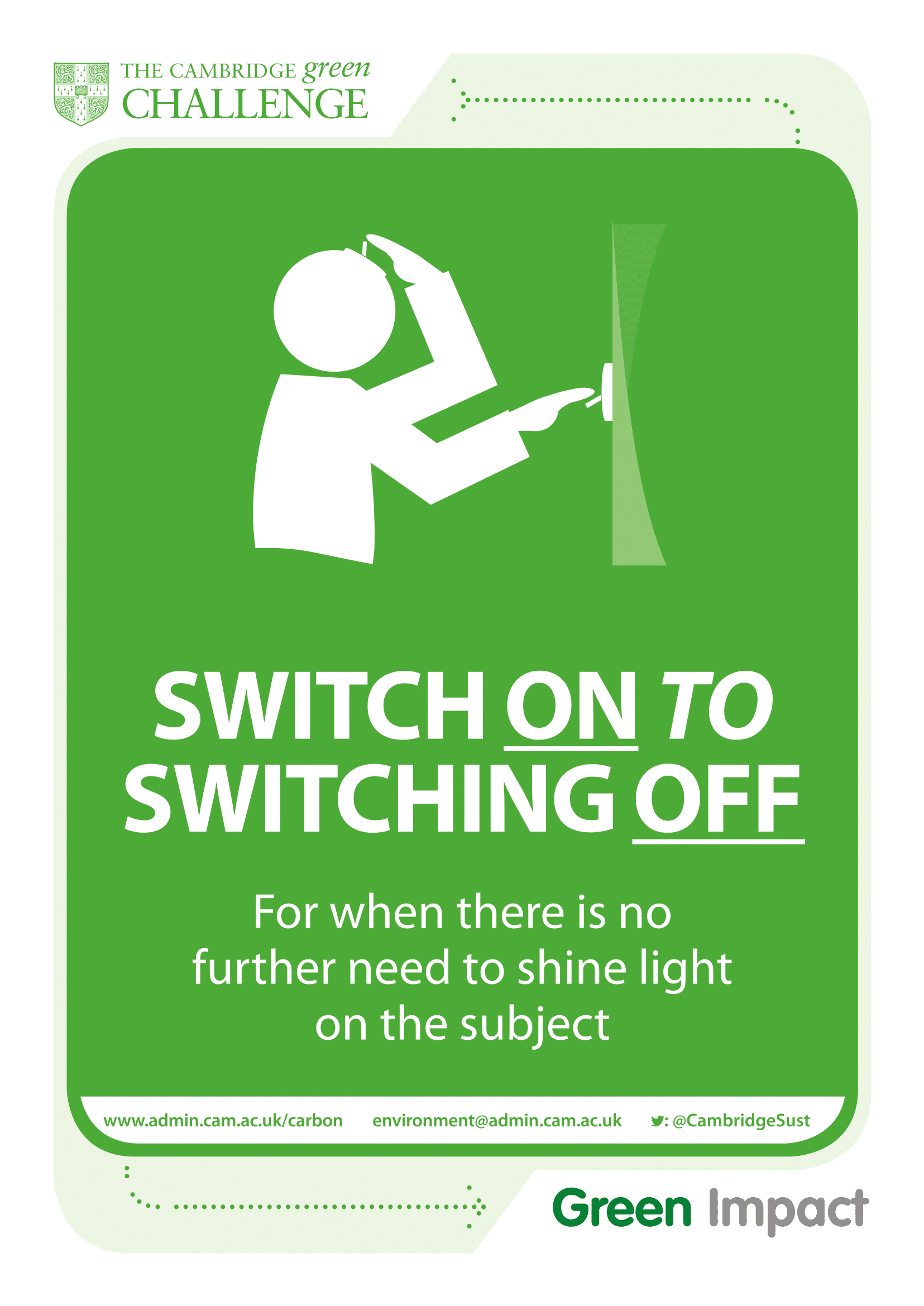 Save Energy Posters Poster Template