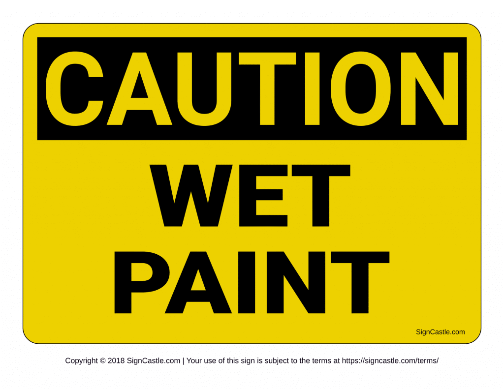 Caution Signs | Poster Template