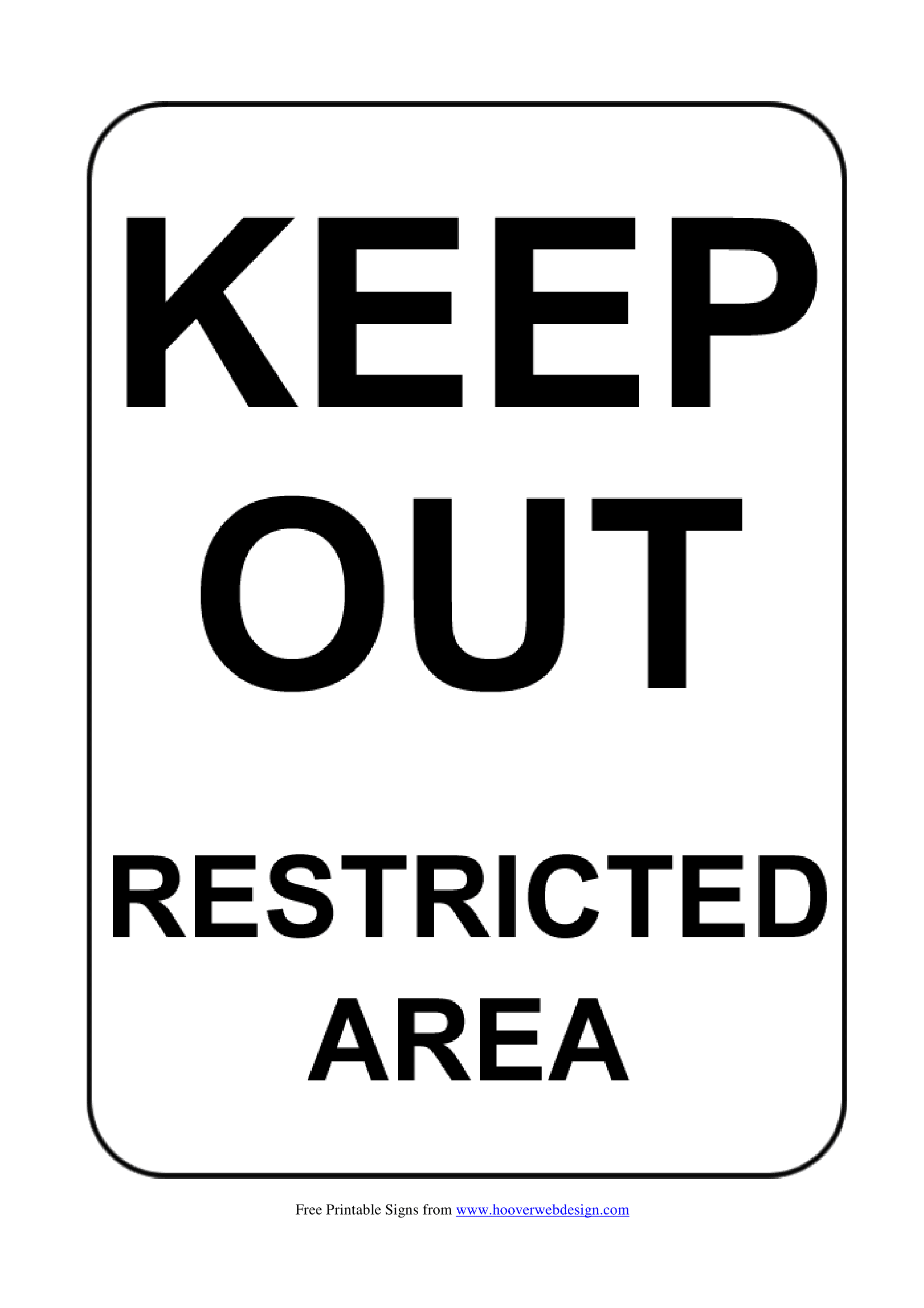 Keep Out Signs Printable Printable Word Searches