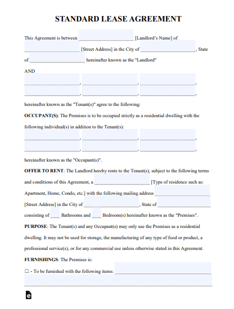 rental agreement templates poster template