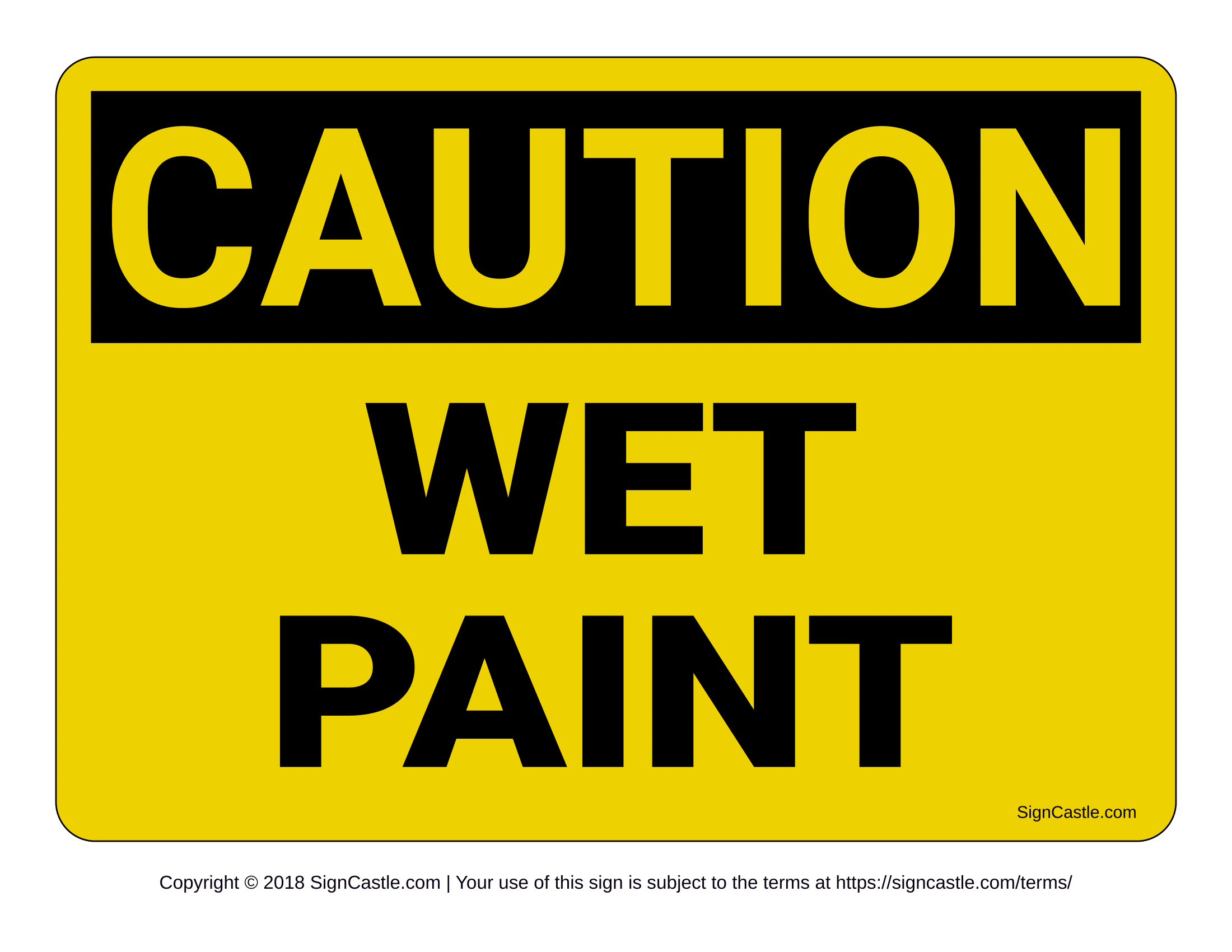 Closed Sign Template Word